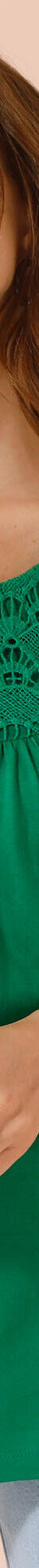 Tunique macramé manches longues (vert menthe) Tunique macramé manches longues (vert menthe)
